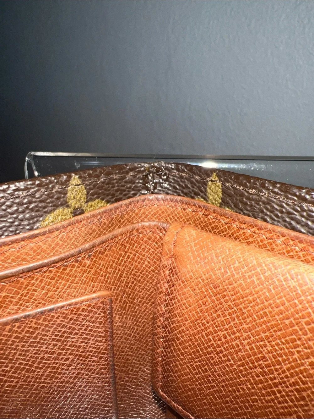 Louis Vuitton Brown Monogram Canvas Men's Wallet